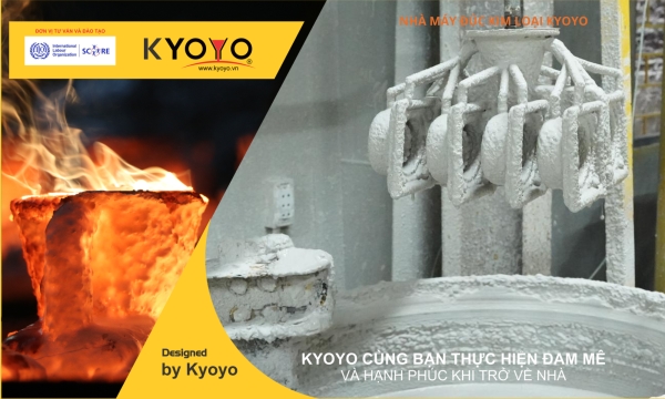 Nhúng tượng, tạo khuôn - Đúc Mẫu Chảy Kyoyo Việt Nam - Công Ty Cổ Phần Đúc Kim Loại Kyoyo Việt Nam